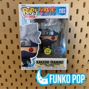 Funko Pop Naruto Glow in The Dark Kakashi Raikiri Exclusive
